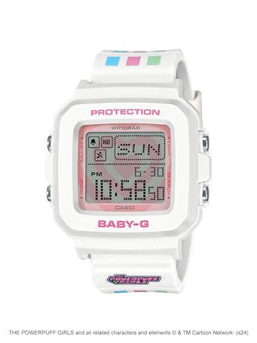 CASIO BABY-G＋PLUS BGD-10KPP-7JR THE POWERPUFF GIRLS Collaboration